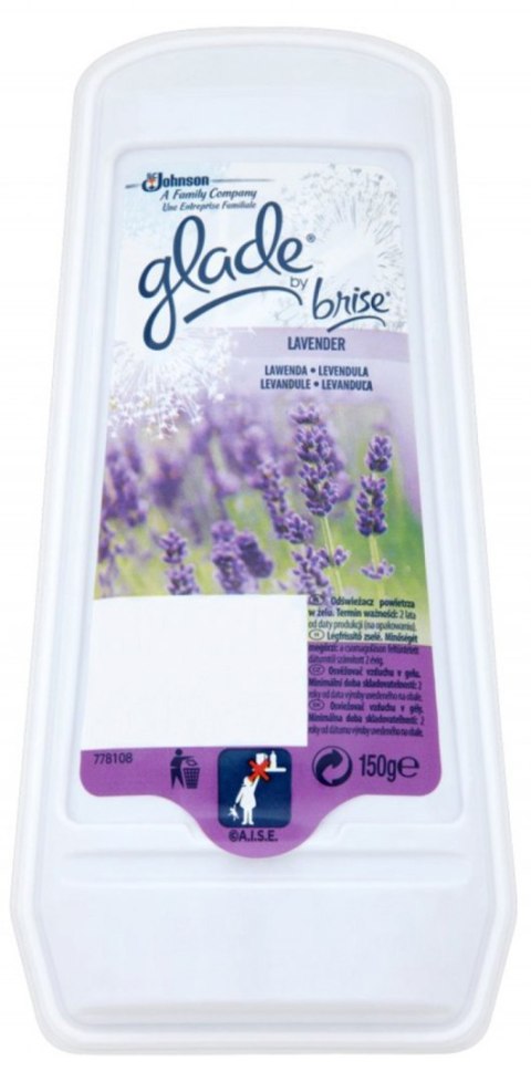 BRISE GEL Odświeżacz powietrza 150 g Lavenda 12382/26432 Brise