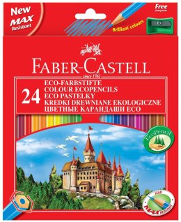 Kredki ZAMEK 24kol. FC111224/120124 op.kartonowe Faber-Castell