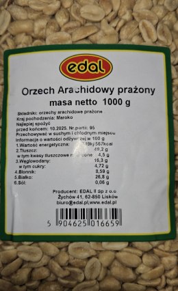 Orzeszki ziemne niesolone 1kg EDAL Edal