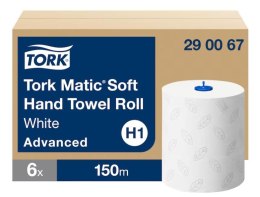 Ręcznik w rolce TORK (6 rolek) Towel Roll Adv Matic Plus 290067 Tork