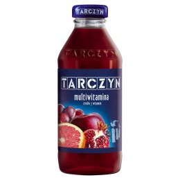 TARCZYN MULTIWITAMINA owoce czerwone 300ml butelka szkło SALE Tarczyn