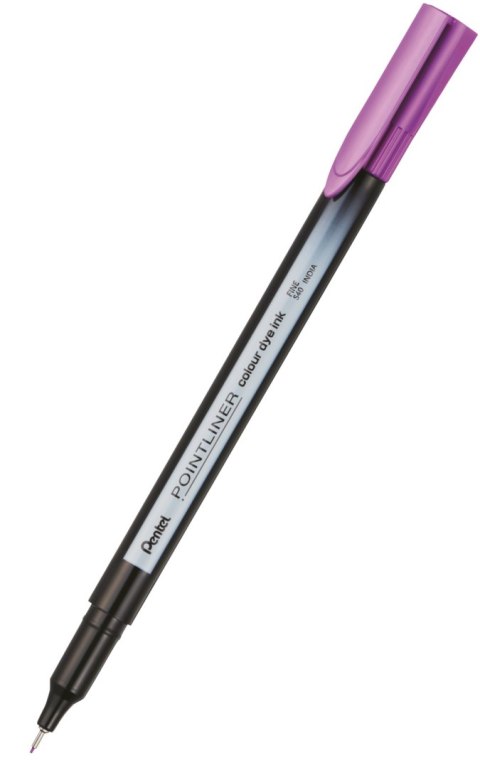 Cienkopis pointliner colour, fuksja z tuszem na bazie wody, S40-V4 PENTEL Pentel