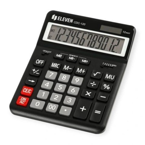 Eleven kalkulator biurowy CDC120BK Eleven