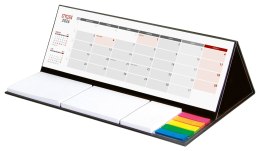 Kalendarz z notesem MAXI miesięczny KB062B czarny 2026 WOKÓŁ NAS Wokół Nas