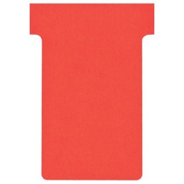 Karteczki T-Card Nobo, rozmiar 2, czerwone 100 szt. 2002003 Nobo