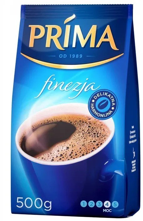 Kawa mielona Prima Finezja 500g Prima