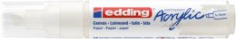 Marker akrylowy 5-10 mm matowa biel 5000/922/B Edding Noname