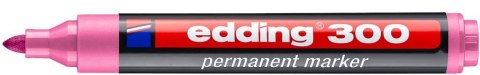 Marker-foliop.300 różowy EDDING końcówka okrągła Edding