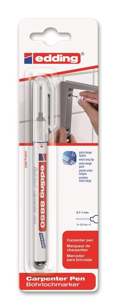Marker z długą końcówką 8850 EDDING 0,7-1mm czarny Edding