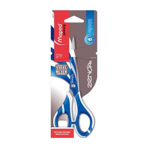 Nożyczki Zenoa Fit Symetryczne 17cm 596110 MAPED Maped