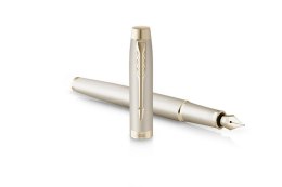 Pióro wieczne (F) Parker Im Professionals Monochrome Champagne PARKER 2172953, giftbox Parker