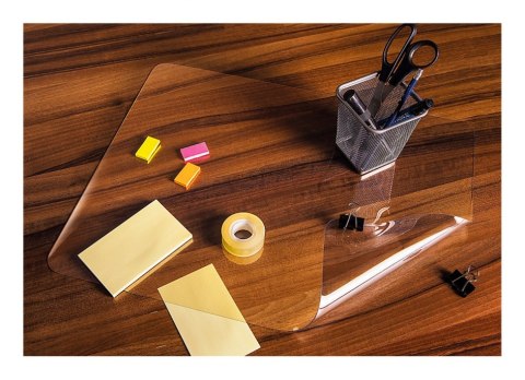 Podkład na biurko przezroczysty 529x417mm mały PVC 0318-0010-00 PANTAPLAST Panta Plast
