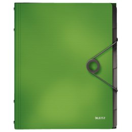 Teczka segregująca 6 przekładek jasnozielona PP LEITZ SOLID 45691050 Leitz