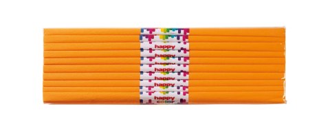 Bibuła marszczona 50x200cm, pomarańczowy, 10 szt., HAPPY COLOR, HA 5020-4 Happy Color