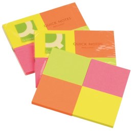 Bloczek samop.Q-CONNECT Brilliant 38x51mm 4x50k NEON Q-Conect
