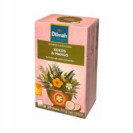 Herbata DILMAH kokos i mango 20t ziołowo-owocowa Dilmah