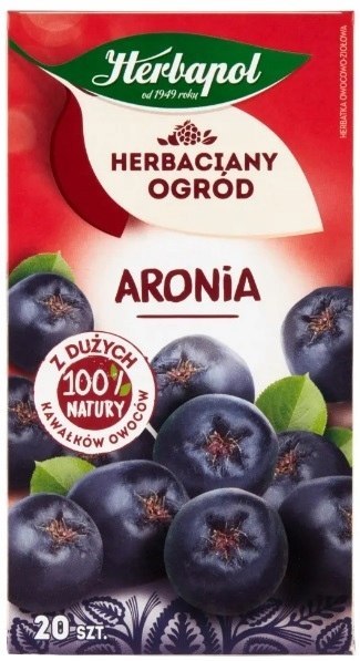 Herbata HERBAPOL HERBACIANY OGRÓD Aronia 20tb Herbapol