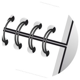 Kołonotatnik A4 80 kartek, kratka / tagi, STUDENT EASYNOTES, OXFORD, 400019526 Oxford