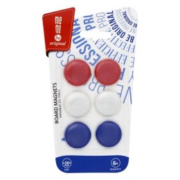 Magnesy do tablic MEMOBE, f30 mm, 6 szt. blister MM006-99 Memobe