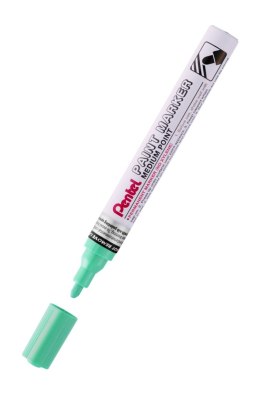 Marker olejowy Pentel średnia okrągła końcówka, MMP10-MD perłowy zielony SALE Pentel