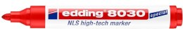 Marker specjalistyczny high-tech okrągła końcówka 1,5-3 mm czerwony Edding 8030NLS/002/CZ Edding
