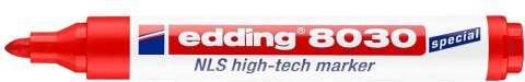 Marker specjalistyczny high-tech okrągła końcówka 1,5-3 mm czerwony Edding 8030NLS/002/CZ Edding