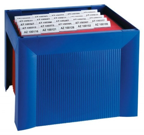 Miniarchiwum na teczki zawieszkowe niebieskie HN190514-10 HAN Biella