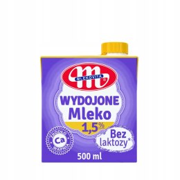 Mleko WYDOJONE UHT bez laktozy 1,5% 0.5l Wydojone