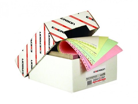 Papier komputerowy/składanka 240x12"x3, Z/O/P, 600skł. 240312B0N0 EMERSON Emerson