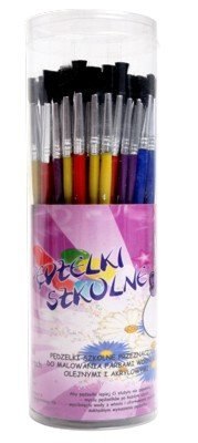 Pędzle w tubie, nr 7 do 12, 72 szt. FIORELLO 170-1429 Fiorello