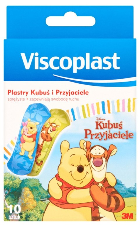Plaster dla dzieci VISCOPLAST Kubuś i przyjaciele, 10szt. Viscoplast 3M