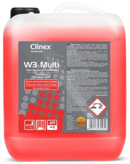 Płyn do mycia sanita.CLINEX W3 Multi 5l CL77119 Clinex