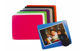 Podkładka pod mysz z kieszenią silver KPM-01-01 BIURFOL (X) Biurfol