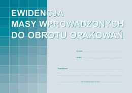 S-220-1 Ewidencja masy wprowadzonych do obrotu opakowań A4 MICHALCZYK I PROKOP Michalczyk i Prokop