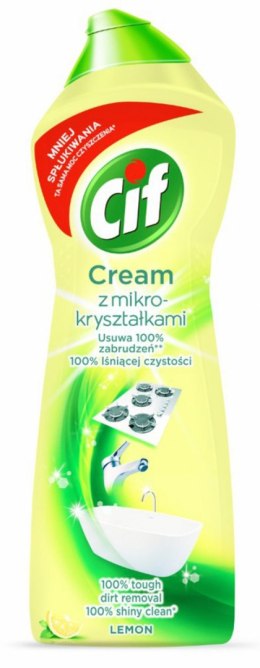 CIF Mleczko czyszczące 780ml Lemon z mikrokryształkami 809910 Cif