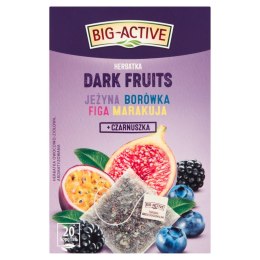 Herbata BIG-ACTIVE DARK FRUTIS 20 kopert/45g owocowo-ziołowa Big-Active