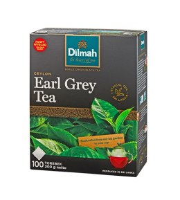 Herbata DILMAH EARL GREY 100 torebek x2g czarna bez zawieszki Dilmah