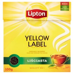 Herbata LIPTON YELLOW LABEL liściasta 100g Lipton