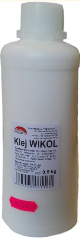 Klej WIKOL 500g butelka JEDNOŚĆ Jedność