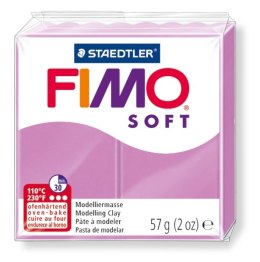 Kostka FIMO soft 57g, lawenda, masa termoutwardzalna, Staedtler S 8020-62 Staedtler Fimo