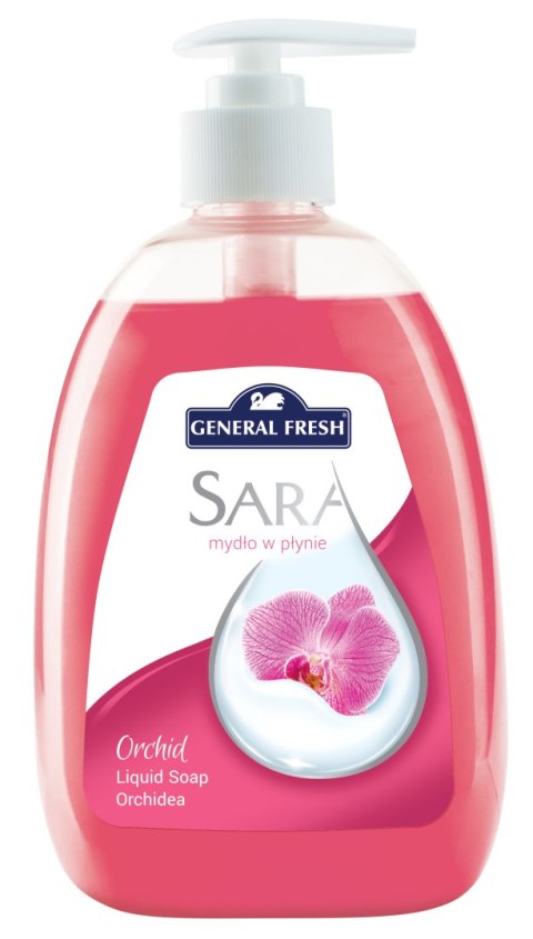 Mydło w płynie SARA 500ml ORCHIDEA GENERAL FRESH General Fresh Mydło w płynie SARA 500ml ORCHIDEA GENERAL FRESH General Fresh