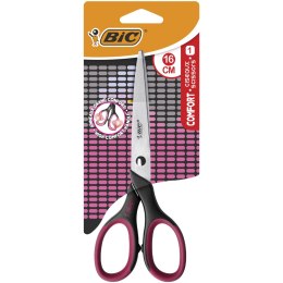 Nożyczki BIC Comfort 16cm Blister 1szt, 9262811 Bic