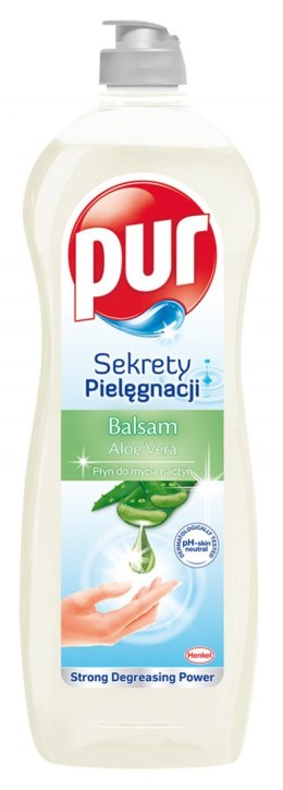 PUR Płyn do mycia naczyń 750 ml Sekrety Pielęgnacji Aloes 357387 Pur