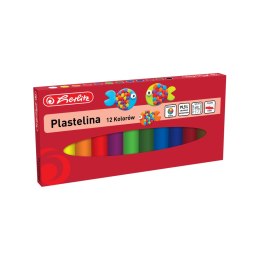 Plastelina 12 kolorów 9588559 Herlitz Herlitz