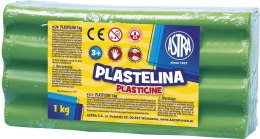 Plastelina Astra 1 kg zielona jasna, 303111016 Astra