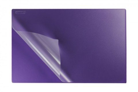 Podkład na biurko z folią 38x58 violet BIURFOL KPB-01-05 Biurfol