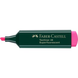 Zakreślacz TEXTLINER 48 różowy FABER-CASTELL 154828 FC Faber-Castell