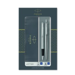 Zestaw JOTTER STAINLESS STEEL CT (Długopis + Pióro wieczne) PARKER 2093258 Parker