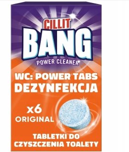 CILLIT BANG Tabletki do czyszczenia toalety WC 6 szt. Orginal Cillit