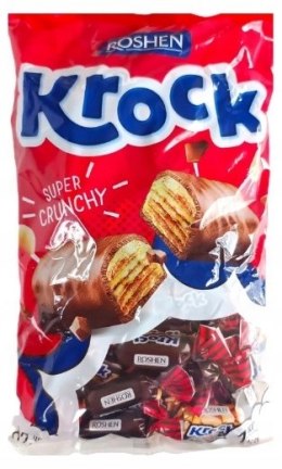 Cukierki słony karmel z orzeszkami KROCK 1kg Roshen